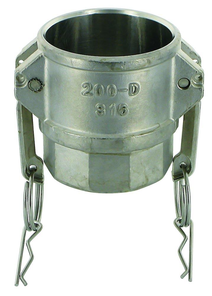 D Cam coupling acid-resistant coupling female - 50mm, 2"