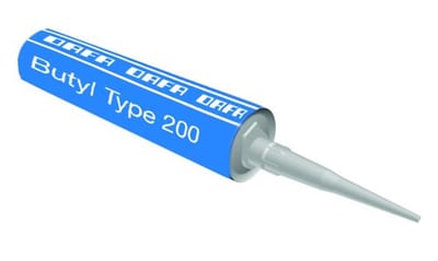 DAFA Butyl 200 Sealant light grey - 310ml, Cartridge