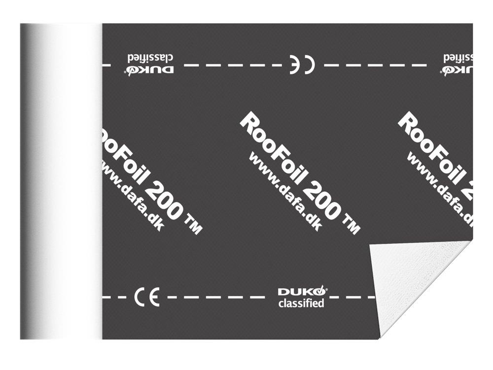 DAFA Roofoil Underlay 200 - 50M, 1.5M