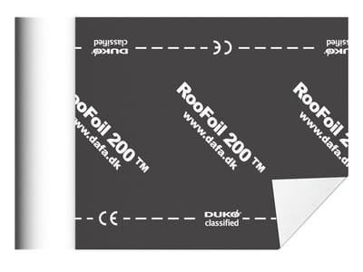 DAFA Roofoil Underlay 200 - 50M, 1.5M