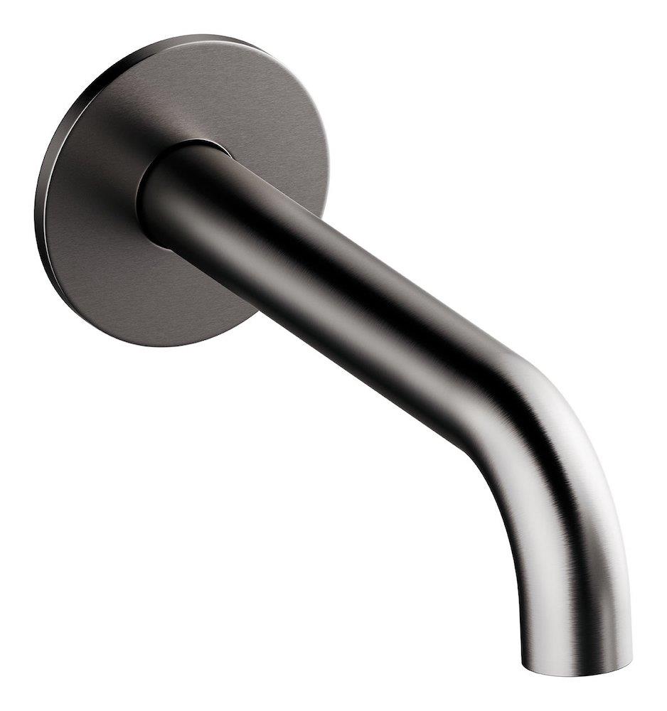 Damixa Bath outlet brushed graphite gray