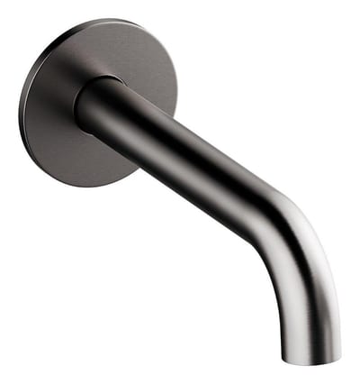 Damixa Bath outlet brushed graphite gray