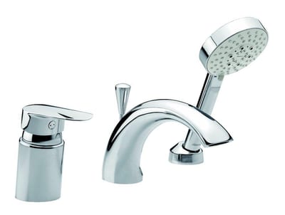 Damixa Clover 1-Handle Bath and Shower Faucet 3-Hole - Chrome-Plated, Spout Included