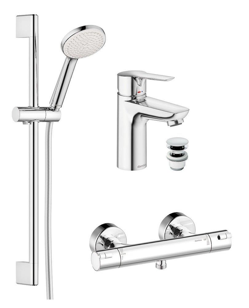 Damixa Core Project package - Projektpakke, 595mm, Yes, Chrome-plated 10414279