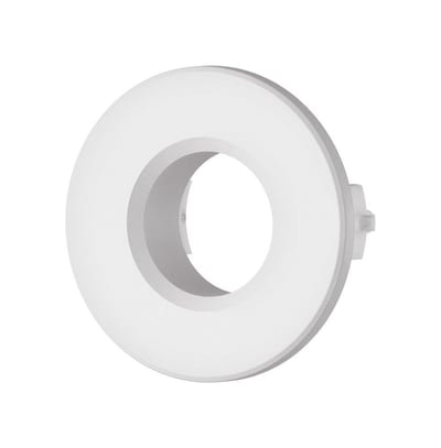 Damixa Basin Overflow Ring, Matte White, 24 mm
