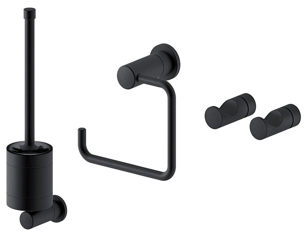 Damixa Silhouet Bathroom Accessory, Matte Black