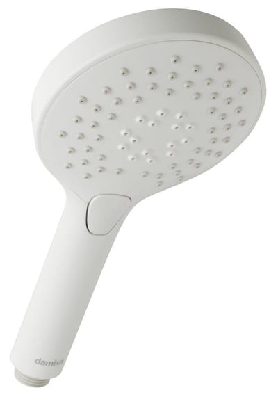 Damixa Silhouet Hand shower - matte white, without hose/shower holder, 3, yes