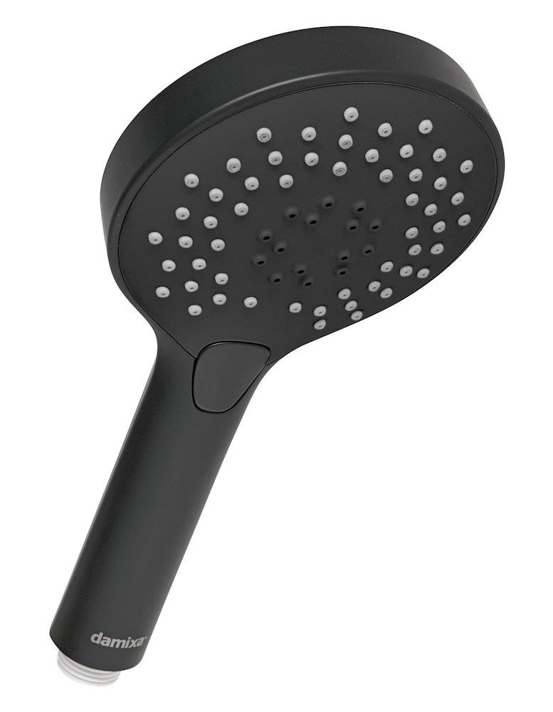 Damixa Silhouet Hand Shower - Matte Black, 3 Spray Modes