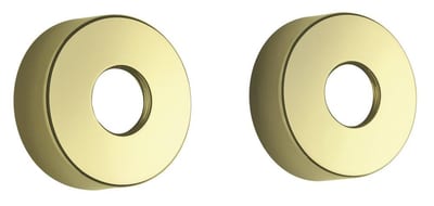 Damixa Silhouet Rosettes 2 pcs. - Thermostat Batteries, brass