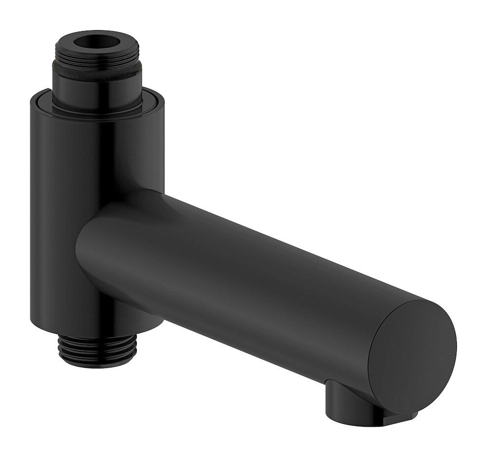 Damixa Silhouet Swivel Spout - matte black, L-shape, 117 mm projection