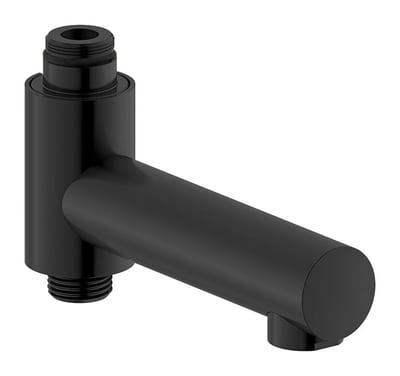Damixa Silhouet Swivel Spout - matte black, L-shape, 117 mm projection