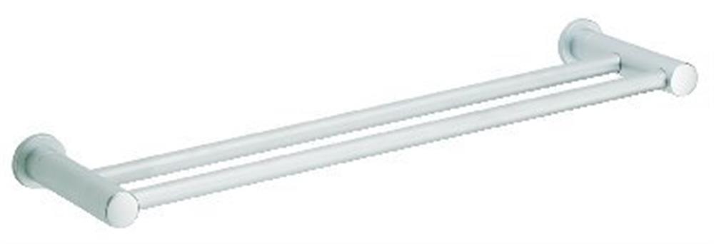 Damixa Silhouet Towel holder - Double, 528mm, 43mm, 141mm, Chrome-plated, Polished