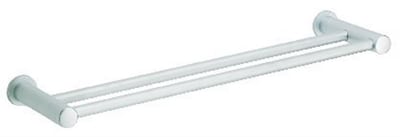 Damixa Silhouet Towel holder - Double, 528mm, 43mm, 141mm, Chrome-plated, Polished