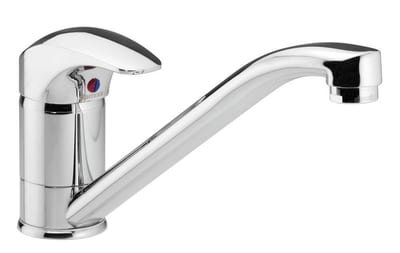 Damixa Space Kitchen faucet - 1 handles, Chrome-plated, 230mm, J-spout, Without, Low, Yes