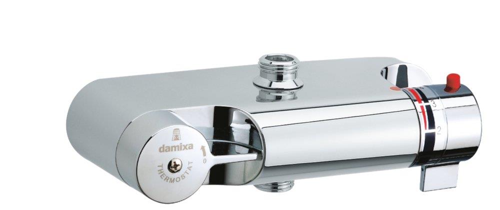 Damixa TMC Bath and shower thermostat - Chrome-plated, 2 handles, Eksklusiv, Yes