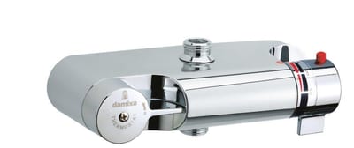 Damixa TMC Bath and shower thermostat - Chrome-plated, 2 handles, Eksklusiv, Yes