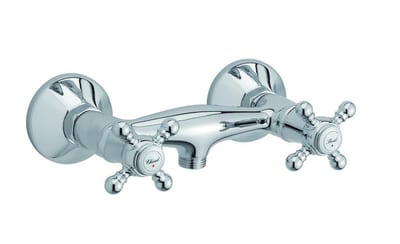 Damixa Tradition Shower faucet - Chrome-plated, 2 handles, Eksklusiv, No