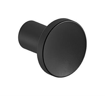 Damixa Zen Knob Handle - 25mm, Matt black, 24mm