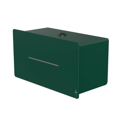 Dan Dryer Loki Double Toilet Paper Holder - Powder-Coated Steel Box