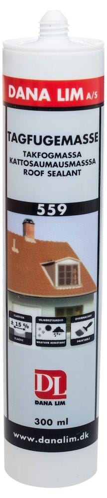 Dana Adhesive 559 Roof Sealant black - 300ml, Cartridge