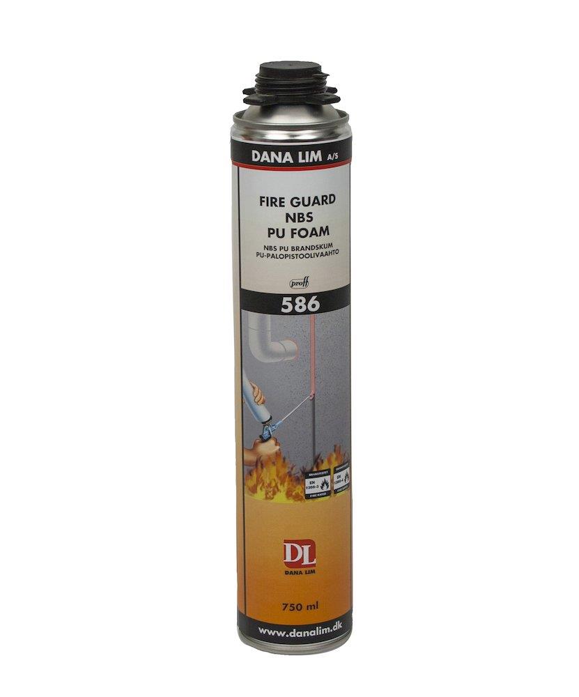 Dana Adhesive 586 Fire Foam NBS red - 750ml