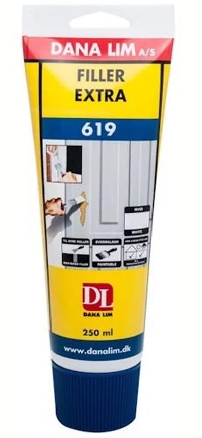 Dana Adhesive 619 Filler Extra white - 250ml