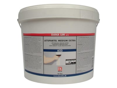 Dana Adhesive 623 Light Filler, medium light grey, 10 L