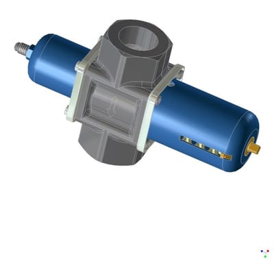 Danfoss WVFX 32 Water Regulating Valve G 1 1/4 in 4 – 17
