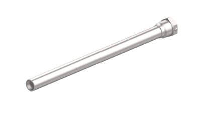 Danfoss immersion pocket (thermowell) — for AFT self-acting temperature controller, R1" DIN2999 Stainless steel PN 40, 401 mm