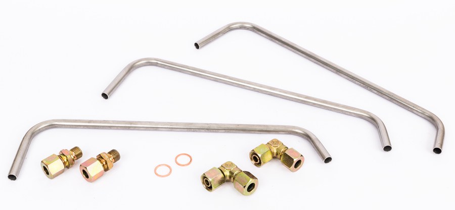 Danfoss AF-range impulse tube set for AFPQ4 controllers — valve DN 250, PN 16, 10 mm × G 1/4, Stainless steel (003G1419)