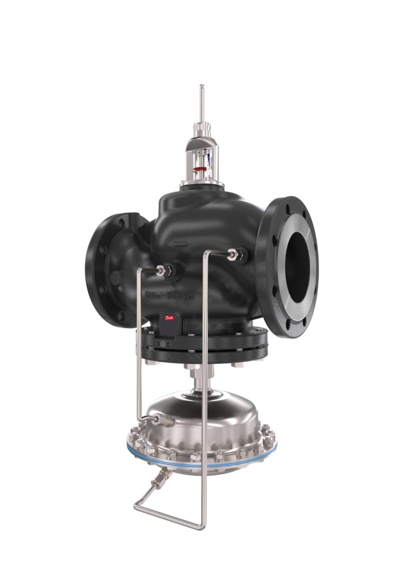 Danfoss AFQM 2 DN 65 PN 16 pressure-independent flow control valve — flange, Kvs 60 m³/h, flow 5.6–28 m³/h (003G5500)
