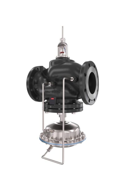 Danfoss AFQM 2 DN 65 PN 25 pressure-independent flow control valve — flange, Kvs 60 m³/h, flow 5.6–28 m³/h