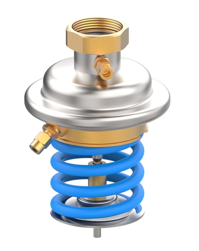 Danfoss Actuator & adjustment part, PN 25, for AVP, 1 – 5 bar setting range, flow mounting, self-acting-controller spare (003H6836)