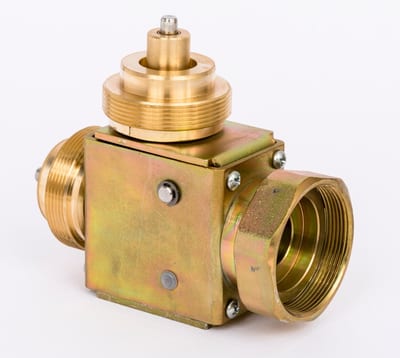 Danfoss combination piece K2, M45 / 2 × M45, ductile-iron impulse-line manifold