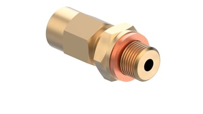 Danfoss Compression-fitting set (10 pcs), G 1/8, Ø 5×1 mm tube, valve side, for OF-range self-acting controllers