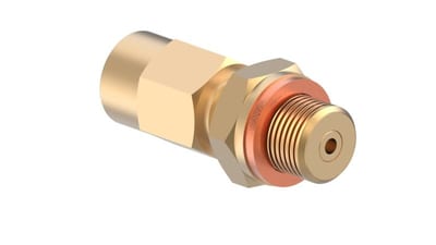 Danfoss Compression-fitting set (10 pcs), G 1/8, Ø 6×1 mm tube, actuator side, (FI0), for OF-range self-acting controllers