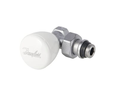 Danfoss MAV Manual Radiator Valve DN 10, Angle, Kvs 2.46