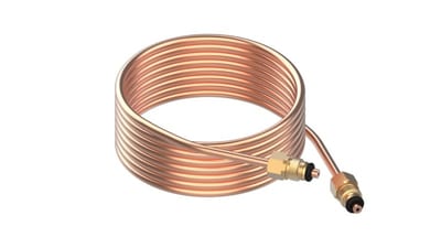 Danfoss Impulse Tube Set G 1/16, 2500 mm