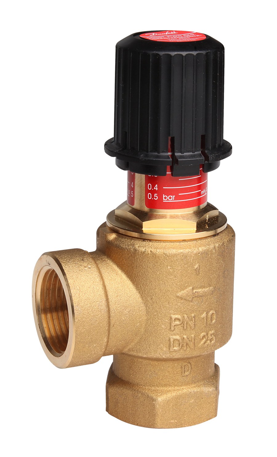 Danfoss AVDO Self-Acting Constant-Flow (Automatic Bypass) Valve DN 25, Angle, Threaded (003L6012)