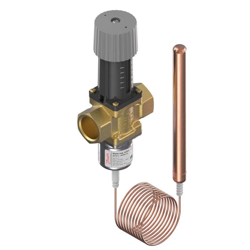 Danfoss Thermostatic Water Valve AVTA 25 — G 1, Universal Charge 25–65 °C