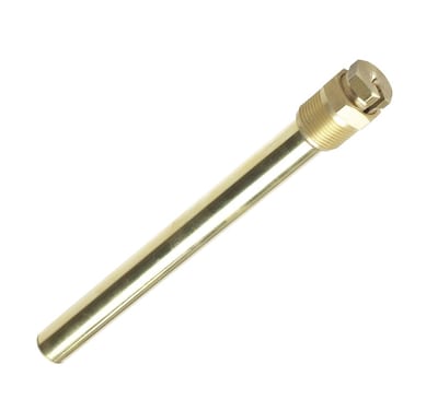 Danfoss Sensor Pocket for AVTA / AVTB — Brass, NPT 3/4-14