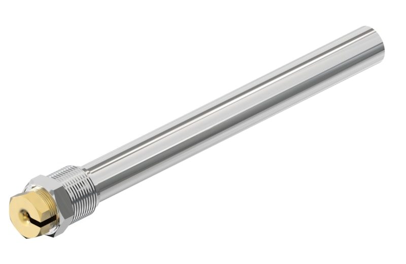 Danfoss Sensor Pocket for AVTA / AVTB — Stainless Steel, NPT 3/4-14, 220 mm