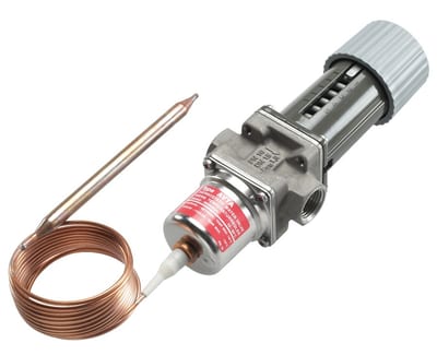 Danfoss Thermostatic Water Valve AVTA 25 — G 1, Adsorption Charge 10–80 °C