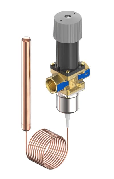 Danfoss AVTB Self-Acting Temperature Controller DN 20 0–30 °C NPT 3/4
