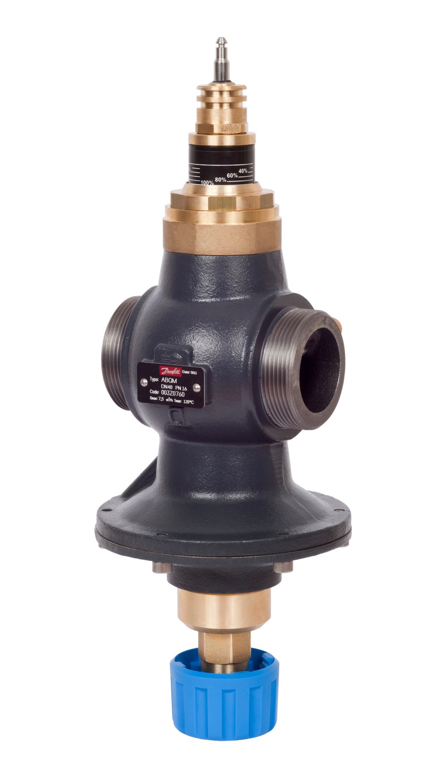 Danfoss AB-QM ANSI 1½" pressure-independent balancing & control valve external thread NPT (003Z0780)