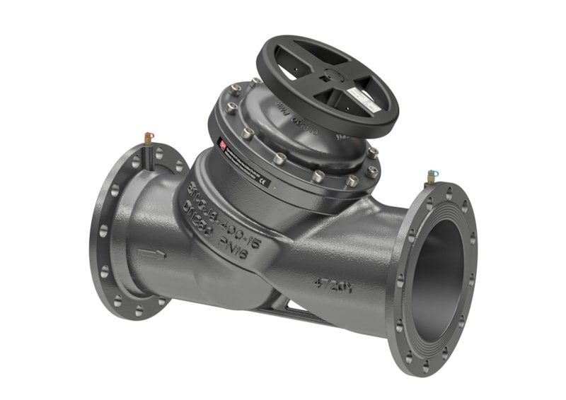 Danfoss MSV-F2 DN 300 flanged manual balancing valve PN 16 with test plugs (003Z1142)