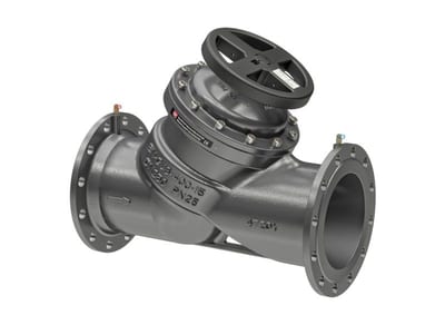 Danfoss MSV-F2 DN 300 flanged manual balancing valve PN 25 with test plugs