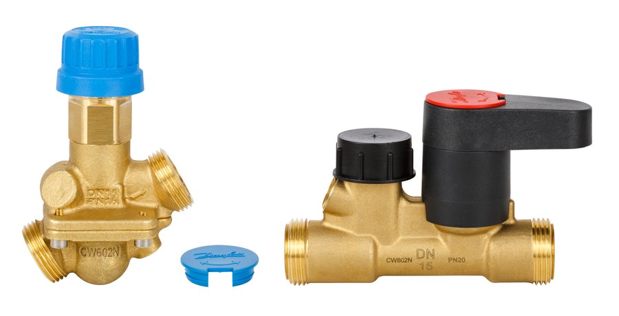 Danfoss AB-QM + MSV-S set DN 15 — PICV with partner shut-off valve (003Z1242)