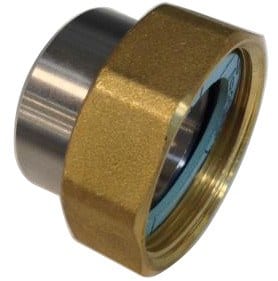 Danfoss AB-QM INOX (stainless) tailpiece for welding DN 15