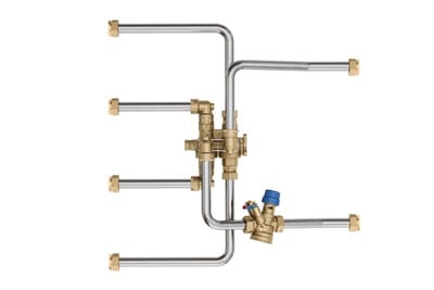 Danfoss AB-QM 4.0 CO⁶ Flexo DN 15 normal-flow prefab pressure-independent balancing & control valve, 1/2" internal thread